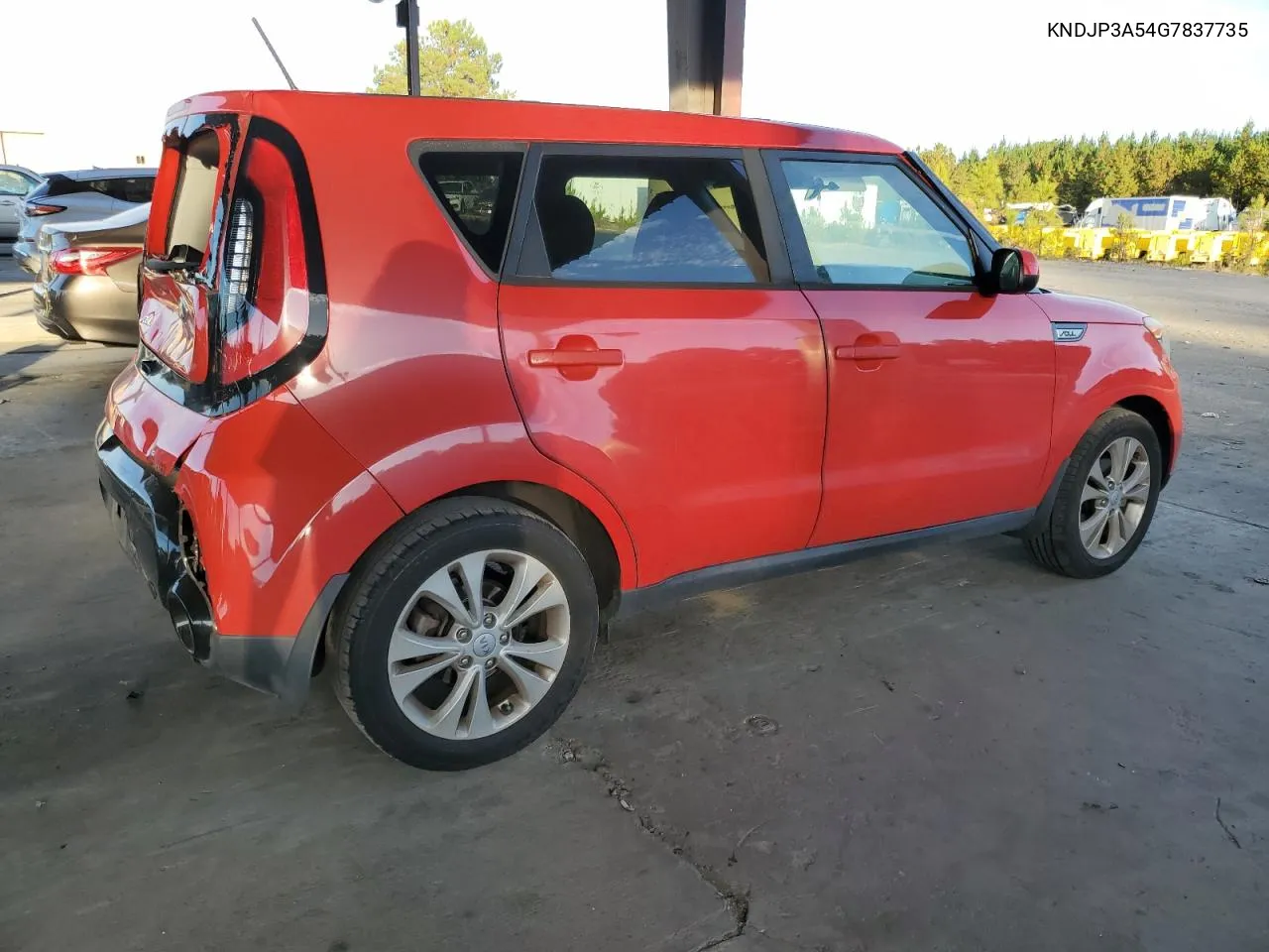 2016 Kia Soul + VIN: KNDJP3A54G7837735 Lot: 78912954