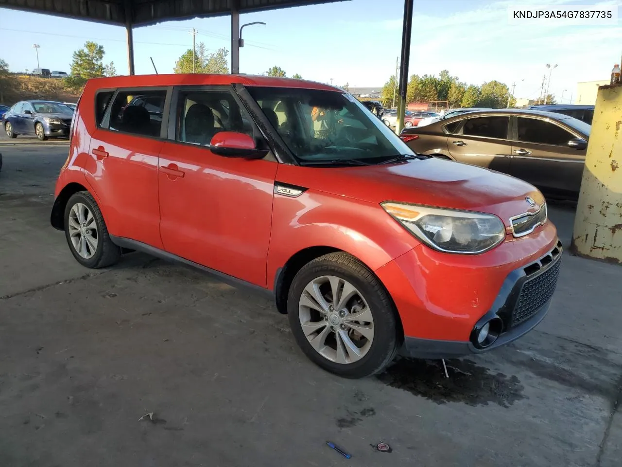 2016 Kia Soul + VIN: KNDJP3A54G7837735 Lot: 78912954