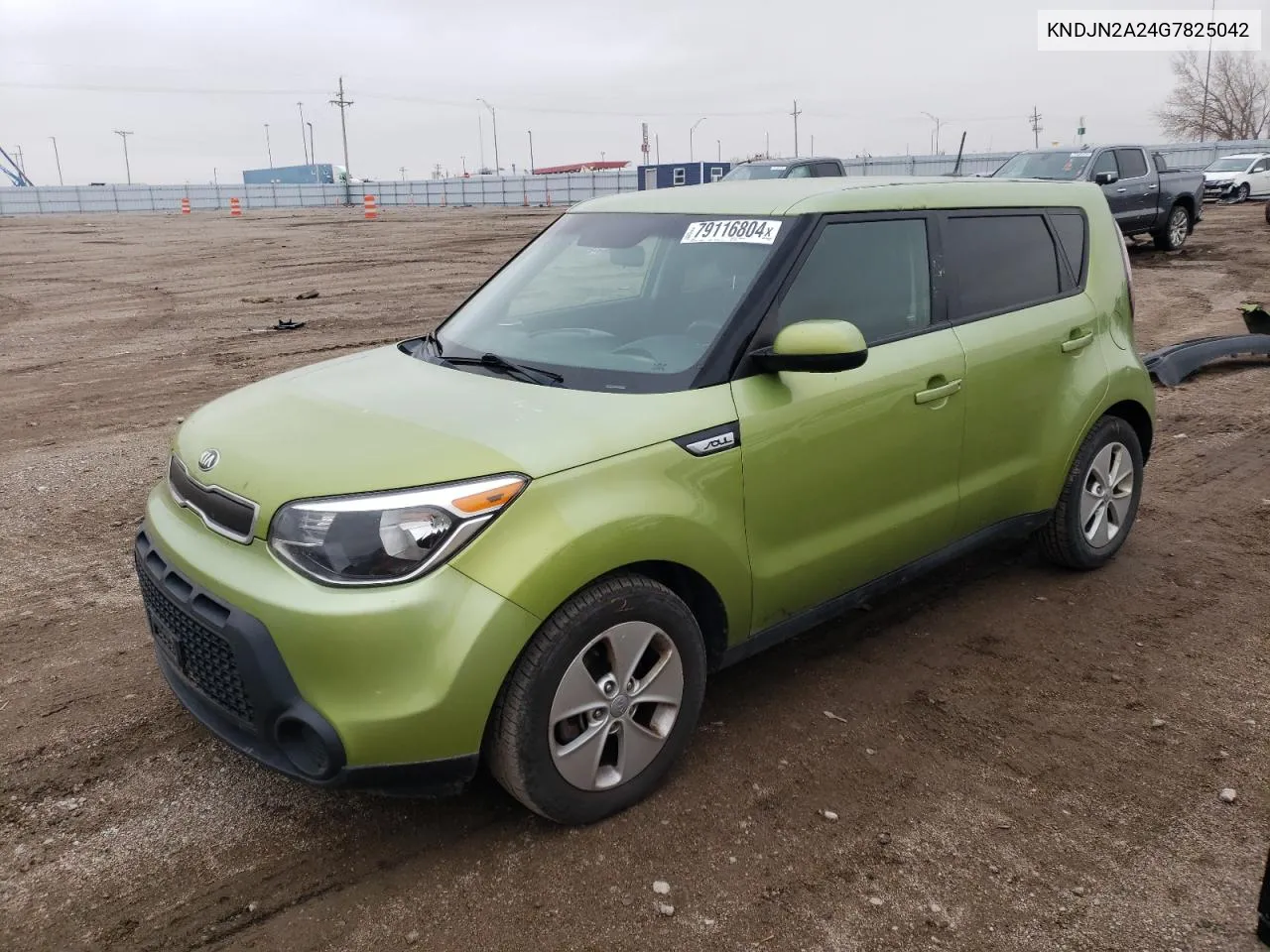 2016 Kia Soul VIN: KNDJN2A24G7825042 Lot: 79116804