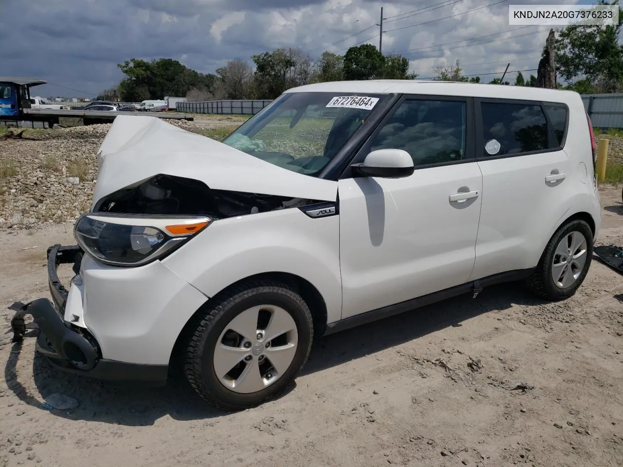 2016 Kia Soul VIN: KNDJN2A20G7376233 Lot: 79171014