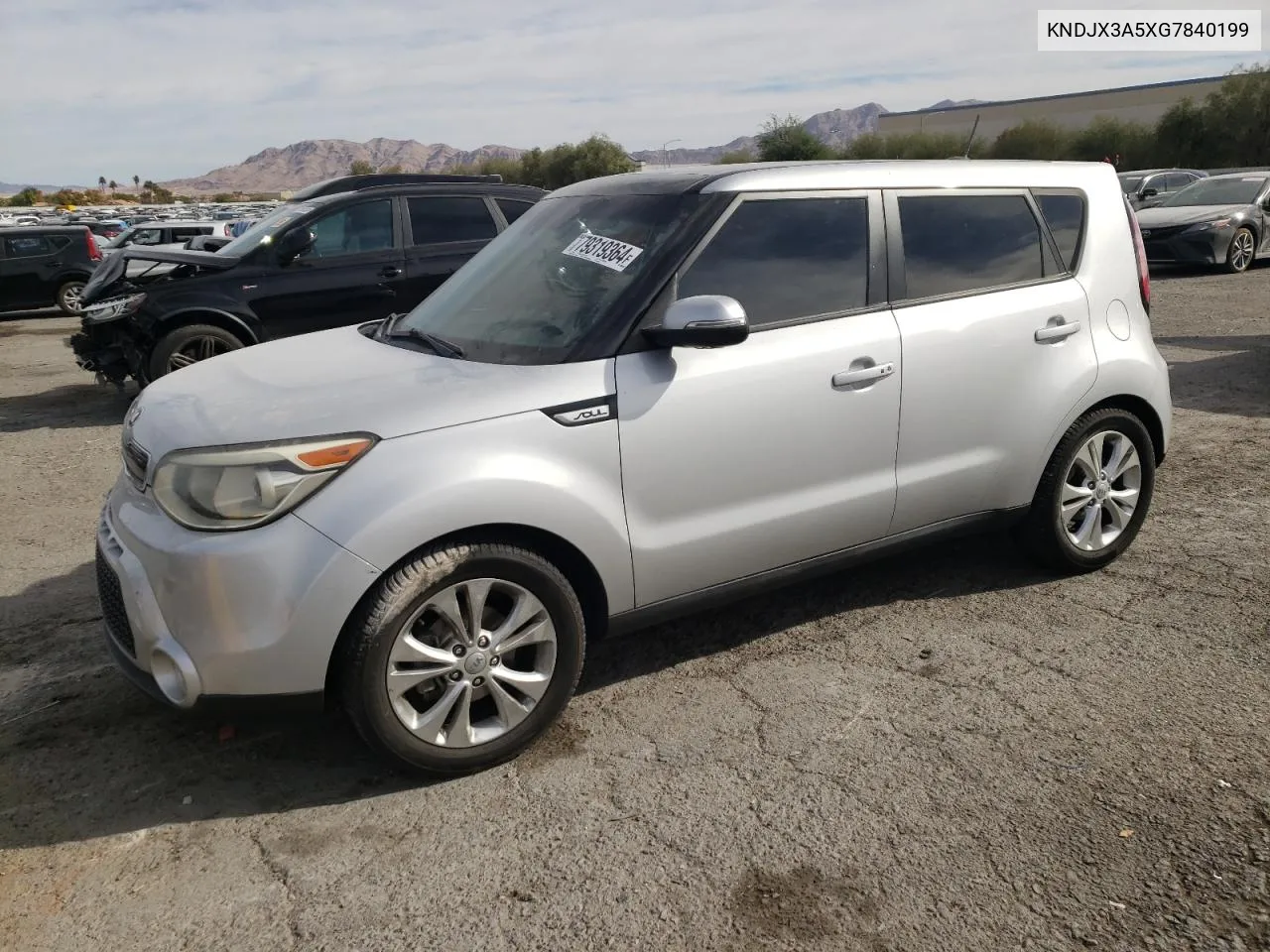 2016 Kia Soul ! VIN: KNDJX3A5XG7840199 Lot: 79319364