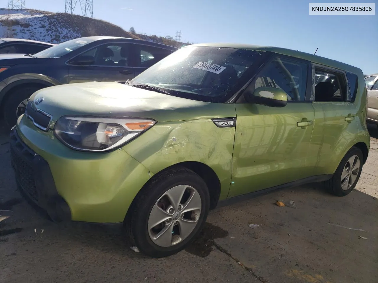 2016 Kia Soul VIN: KNDJN2A25G7835806 Lot: 79470744