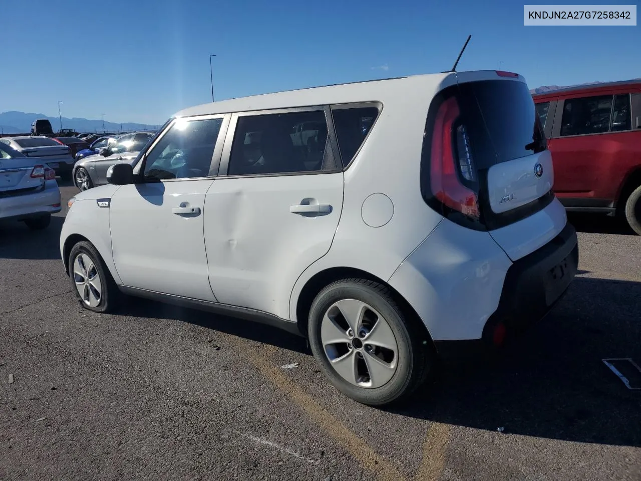 2016 Kia Soul VIN: KNDJN2A27G7258342 Lot: 79529334