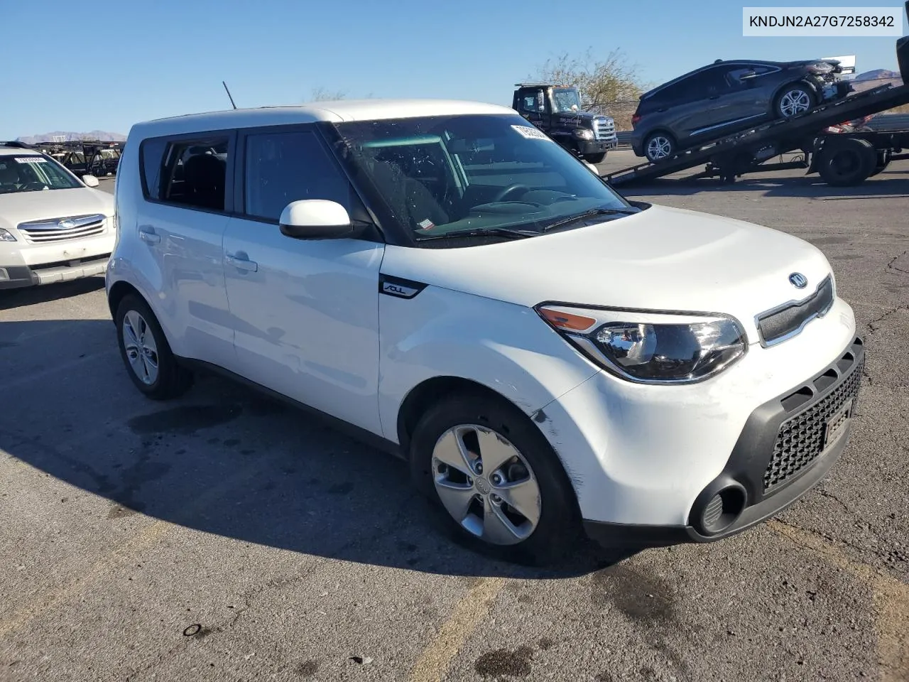 2016 Kia Soul VIN: KNDJN2A27G7258342 Lot: 79529334