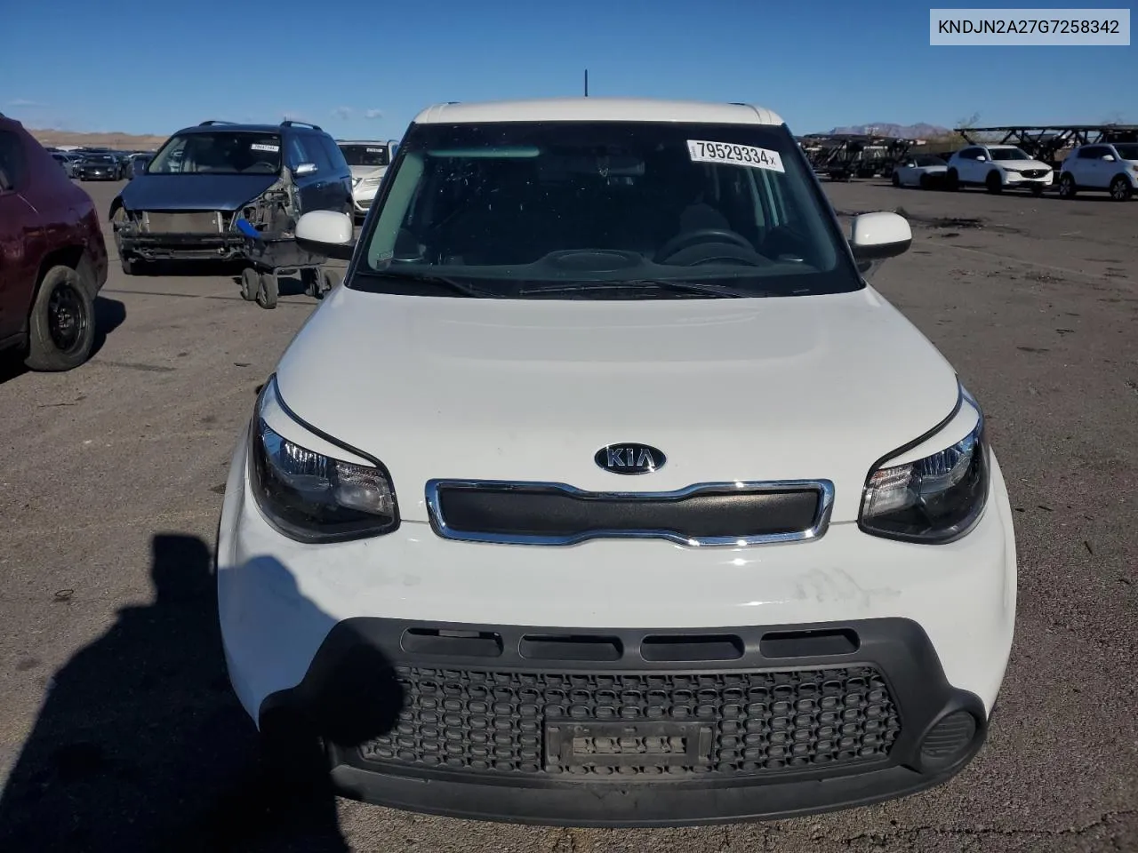 2016 Kia Soul VIN: KNDJN2A27G7258342 Lot: 79529334