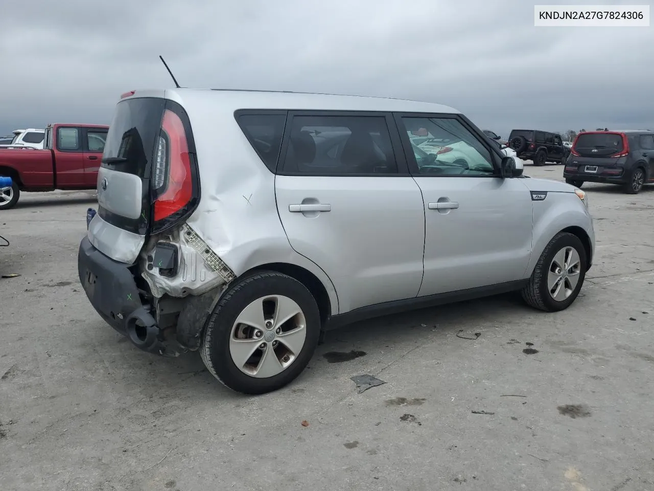 2016 Kia Soul VIN: KNDJN2A27G7824306 Lot: 79537094