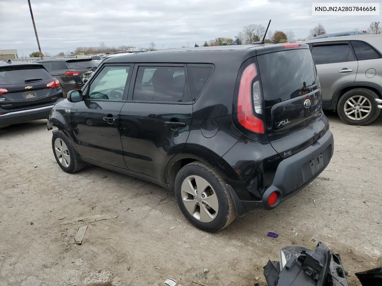 2016 Kia Soul VIN: KNDJN2A28G7846654 Lot: 79681464