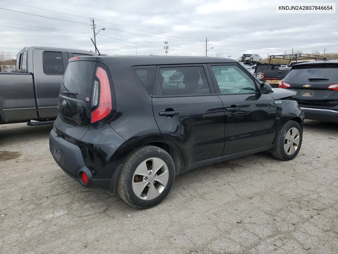 2016 Kia Soul VIN: KNDJN2A28G7846654 Lot: 79681464