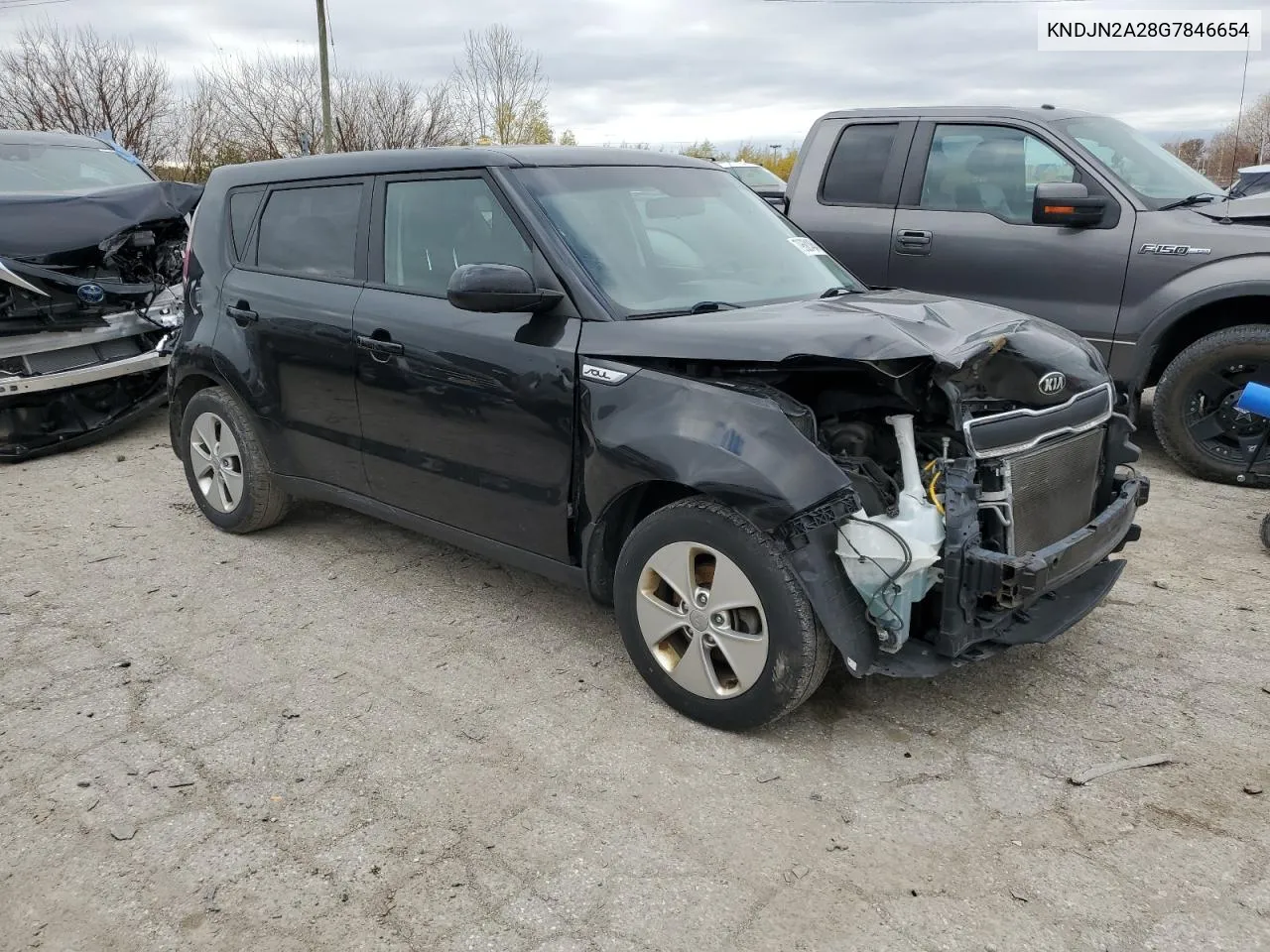 2016 Kia Soul VIN: KNDJN2A28G7846654 Lot: 79681464