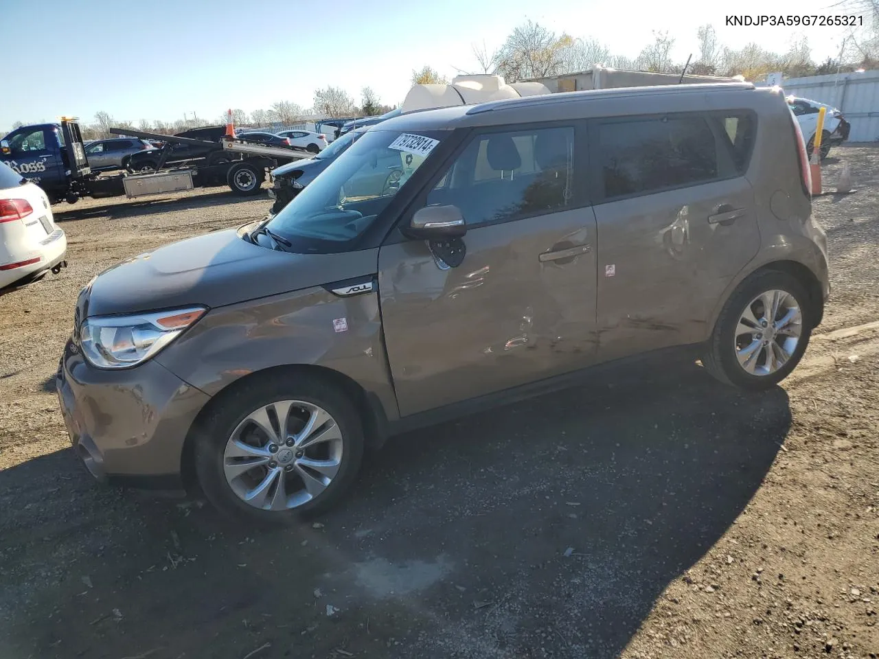 2016 Kia Soul + VIN: KNDJP3A59G7265321 Lot: 79732914