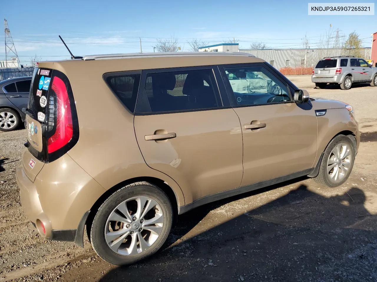 2016 Kia Soul + VIN: KNDJP3A59G7265321 Lot: 79732914