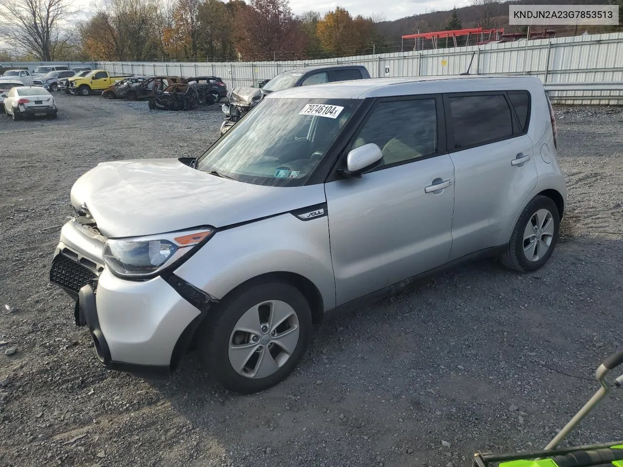 2016 Kia Soul VIN: KNDJN2A23G7853513 Lot: 79746104