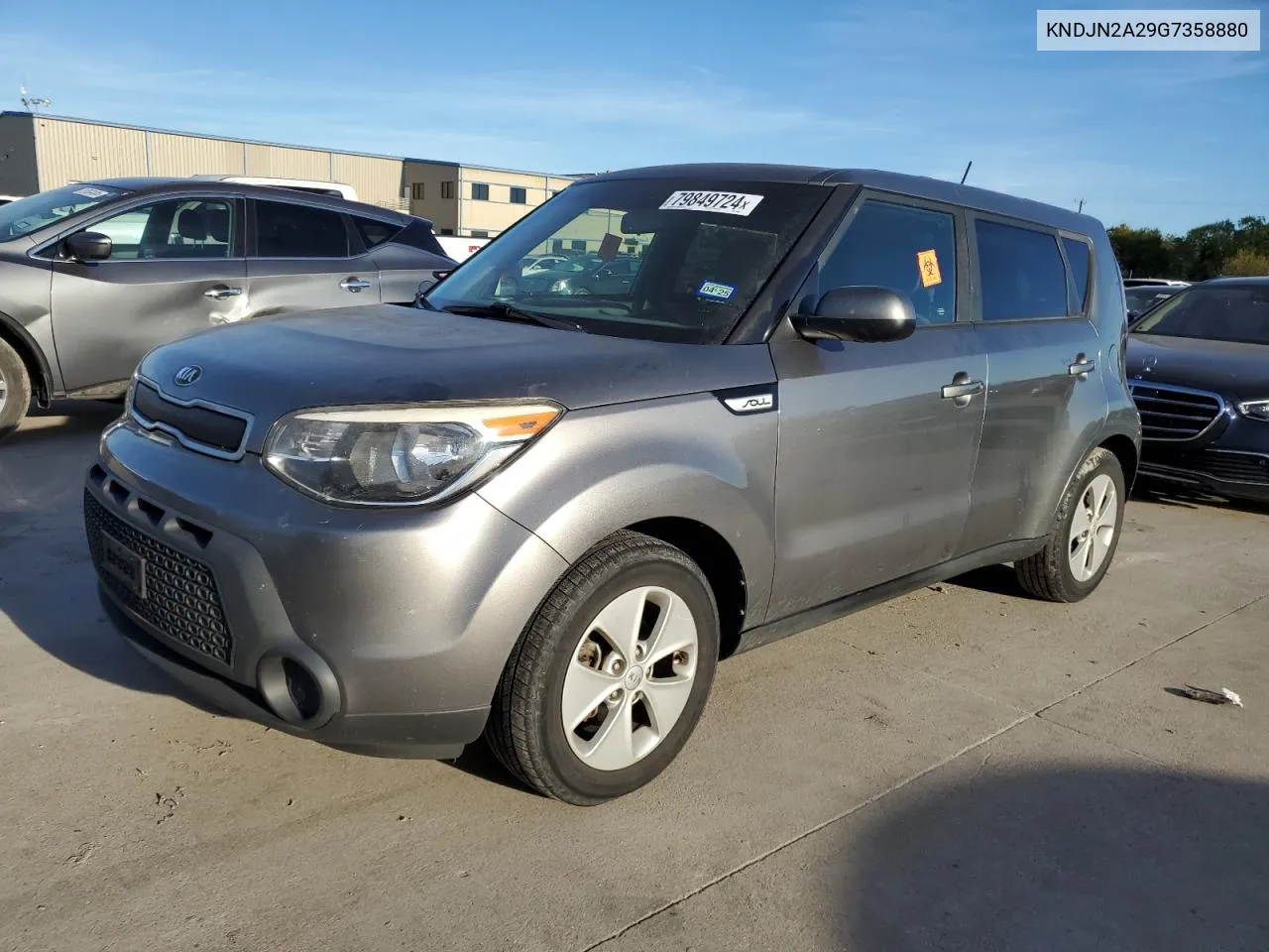 2016 Kia Soul VIN: KNDJN2A29G7358880 Lot: 79849724