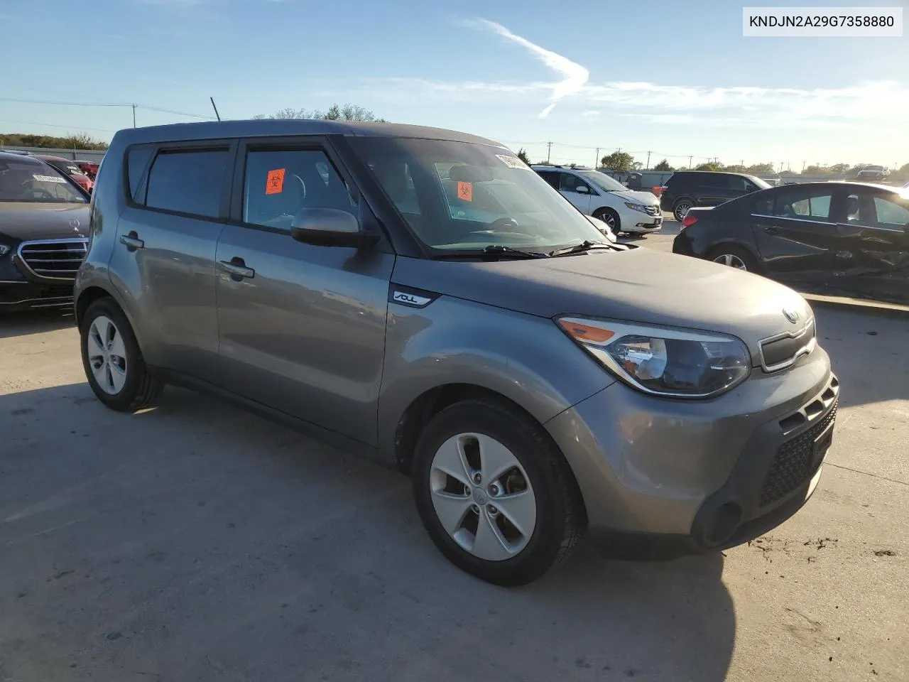 2016 Kia Soul VIN: KNDJN2A29G7358880 Lot: 79849724