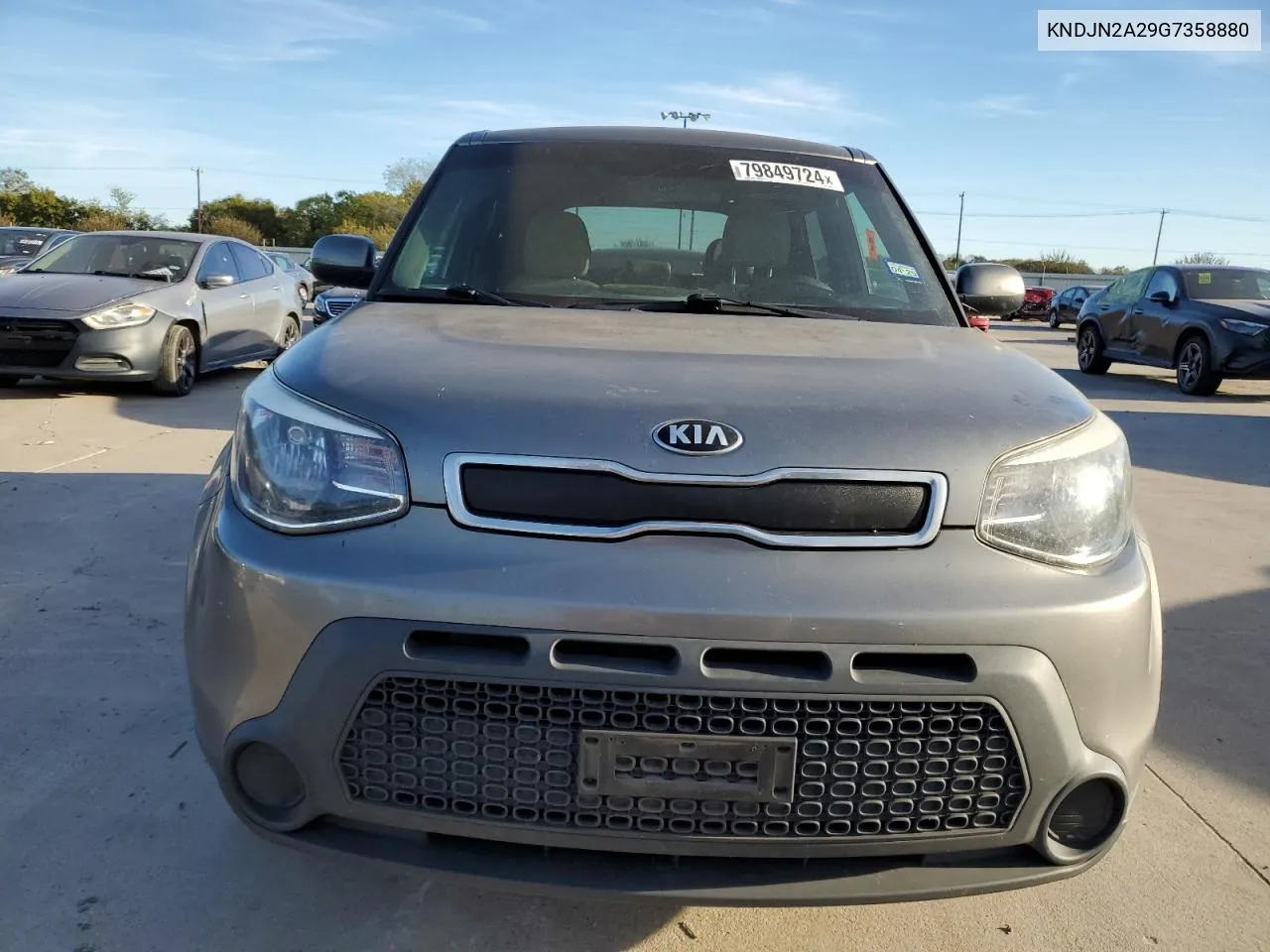 2016 Kia Soul VIN: KNDJN2A29G7358880 Lot: 79849724