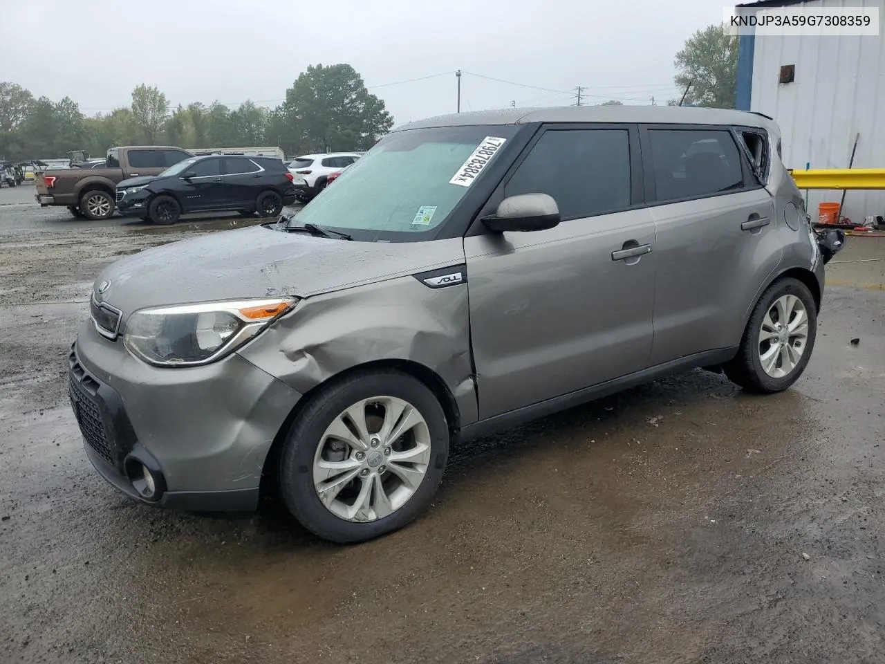 2016 Kia Soul + VIN: KNDJP3A59G7308359 Lot: 79878384