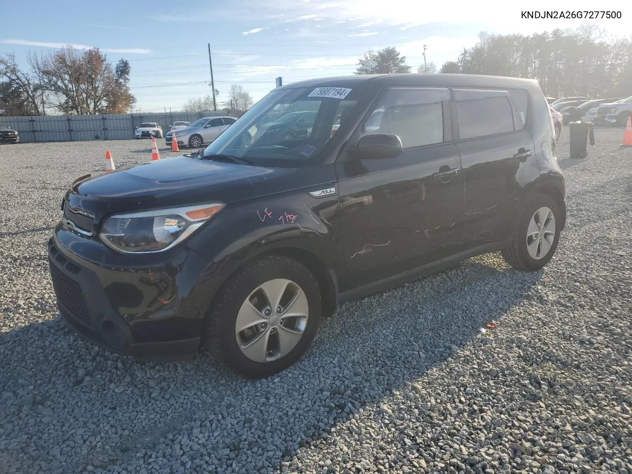 2016 Kia Soul VIN: KNDJN2A26G7277500 Lot: 79887194