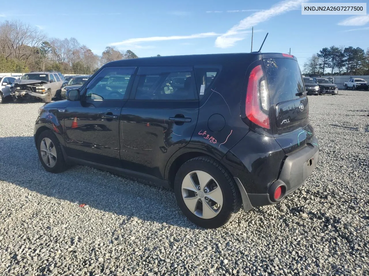 2016 Kia Soul VIN: KNDJN2A26G7277500 Lot: 79887194