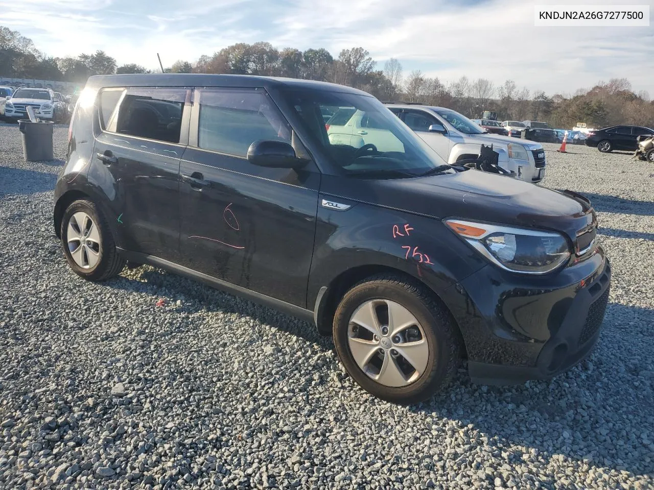 2016 Kia Soul VIN: KNDJN2A26G7277500 Lot: 79887194