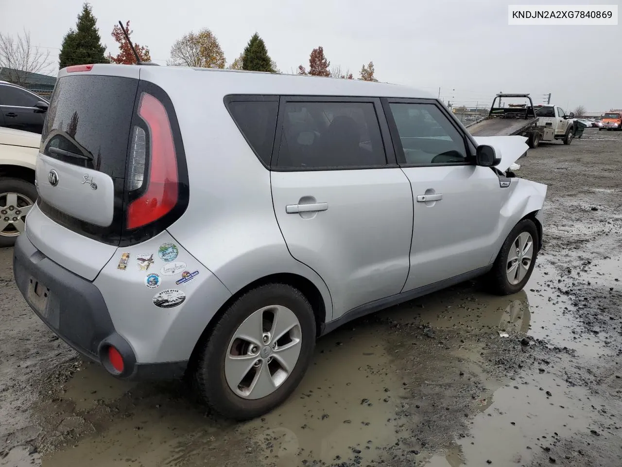 2016 Kia Soul VIN: KNDJN2A2XG7840869 Lot: 79928274