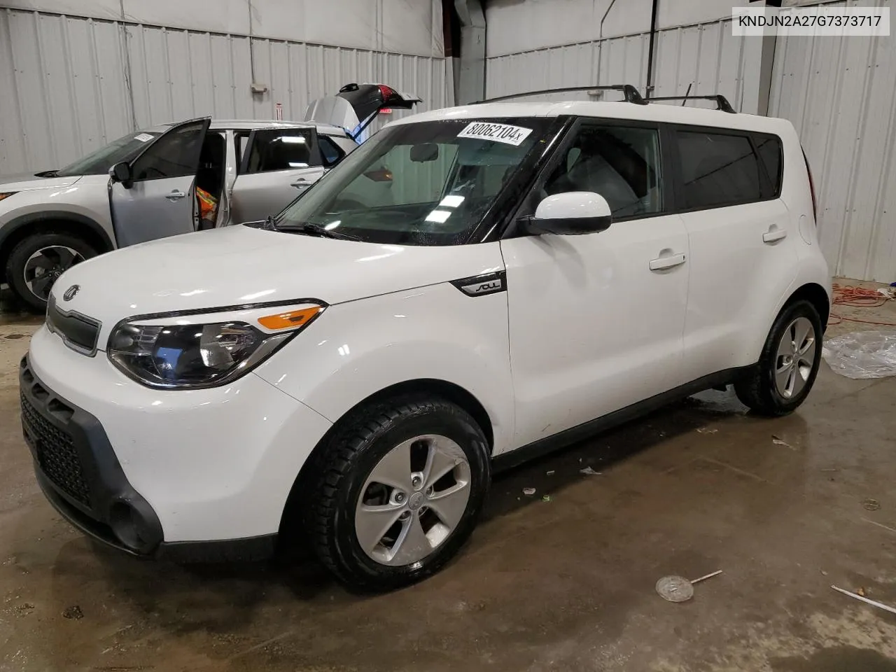 2016 Kia Soul VIN: KNDJN2A27G7373717 Lot: 80062104