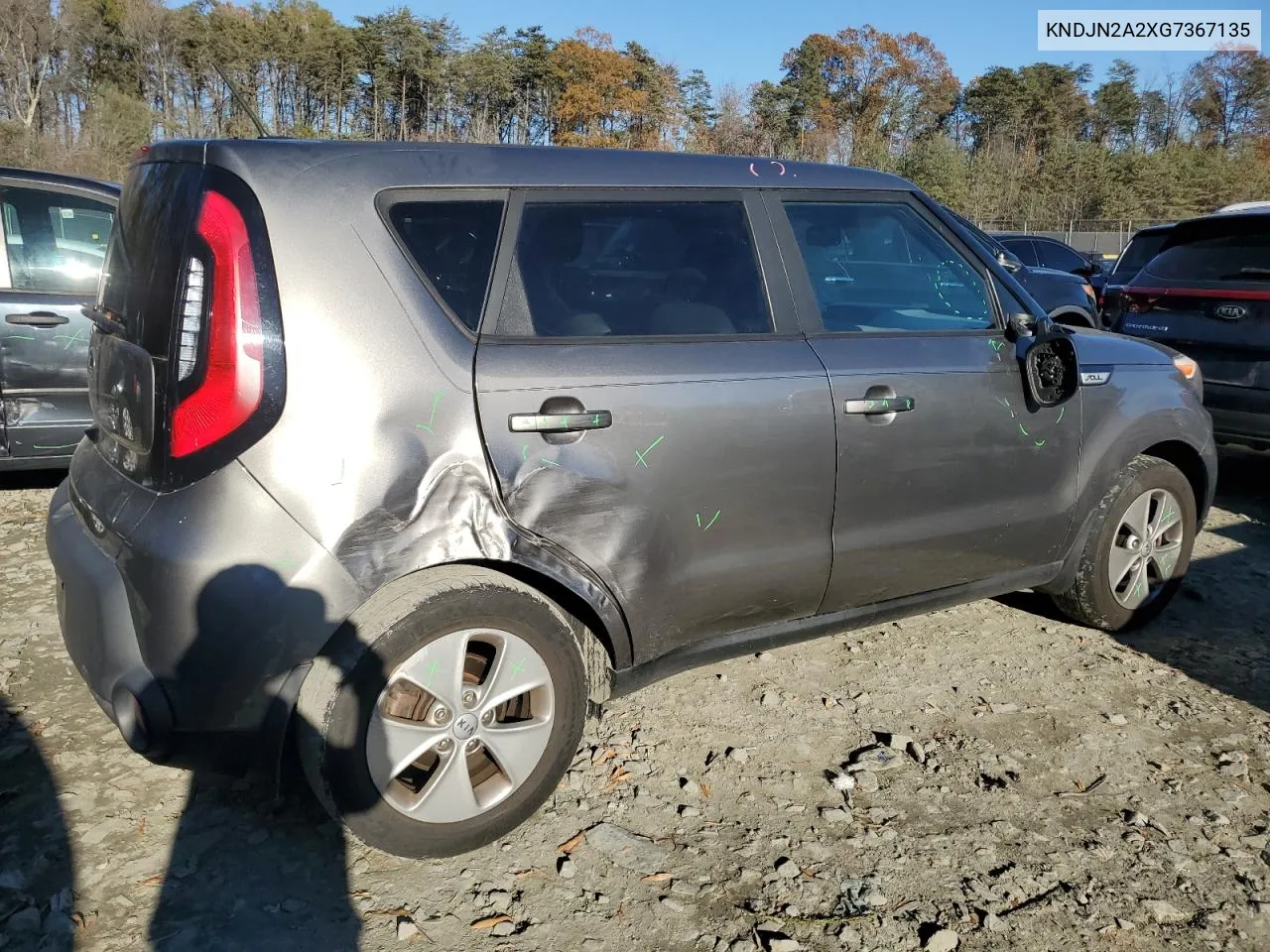 2016 Kia Soul VIN: KNDJN2A2XG7367135 Lot: 80195344