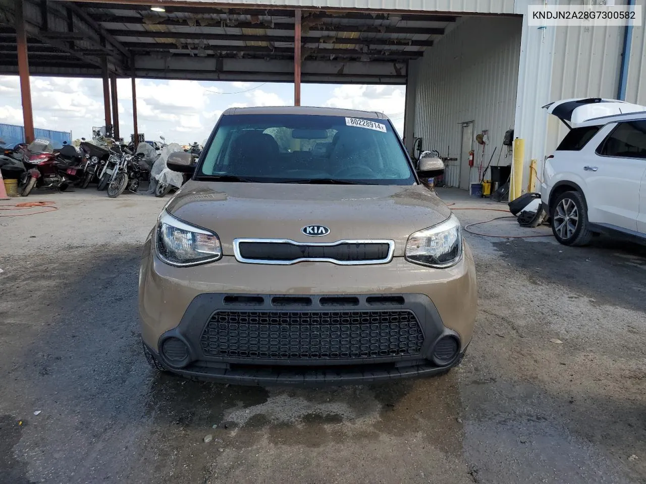 2016 Kia Soul VIN: KNDJN2A28G7300582 Lot: 80228914