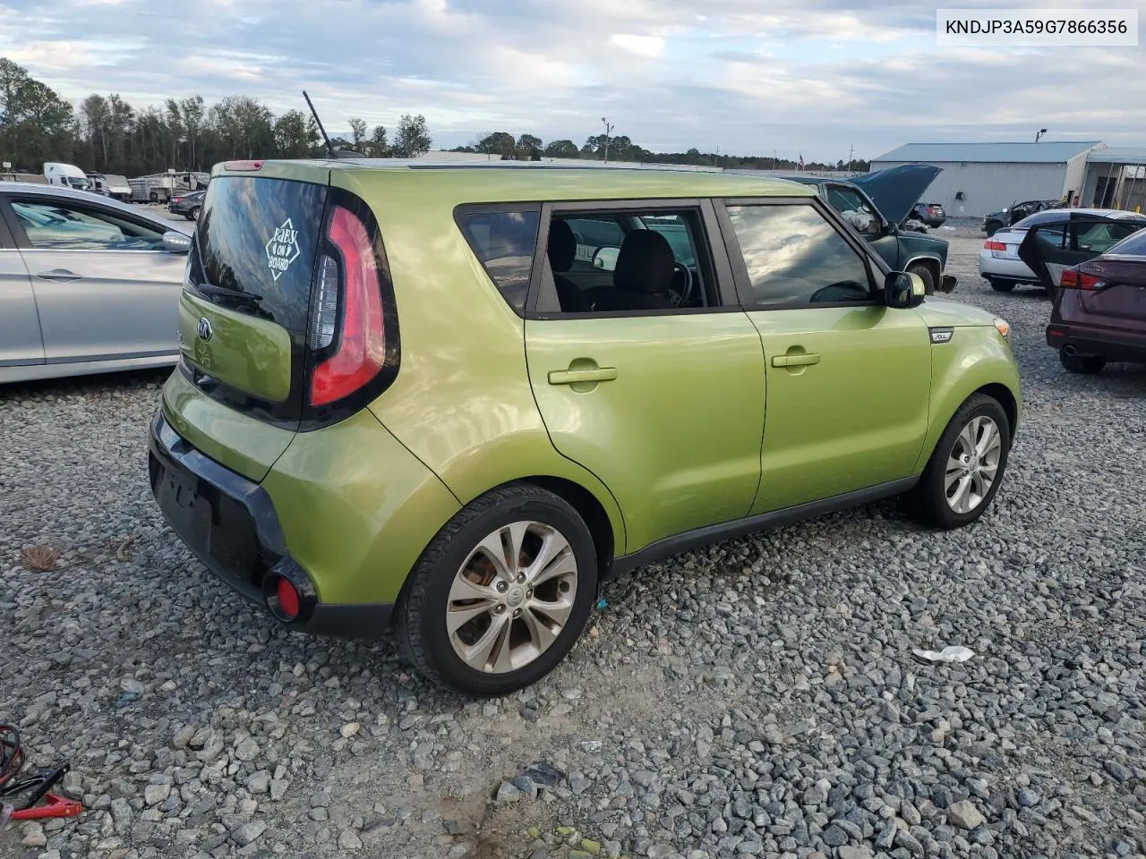 2016 Kia Soul + VIN: KNDJP3A59G7866356 Lot: 80365794