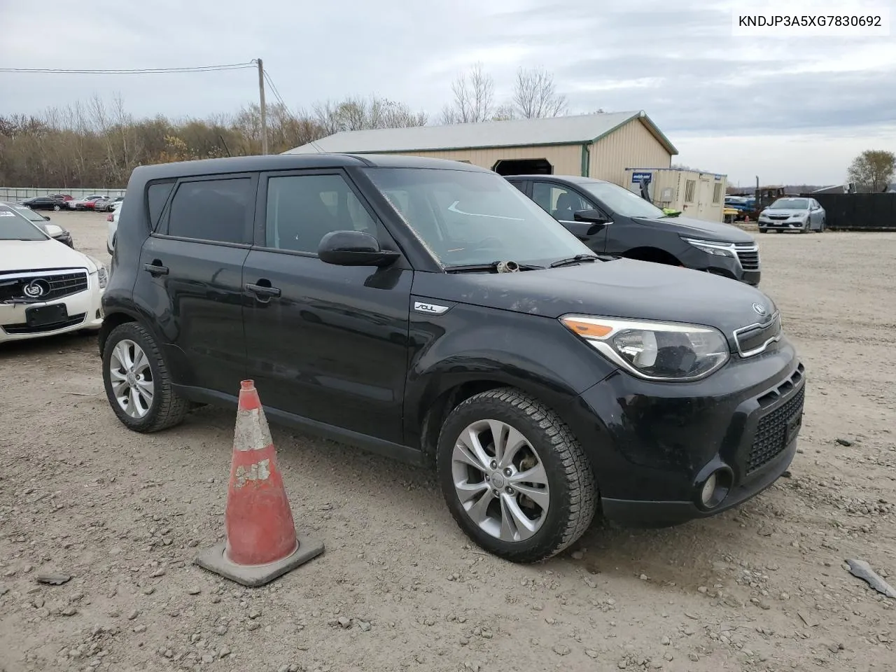 2016 Kia Soul + VIN: KNDJP3A5XG7830692 Lot: 80552974