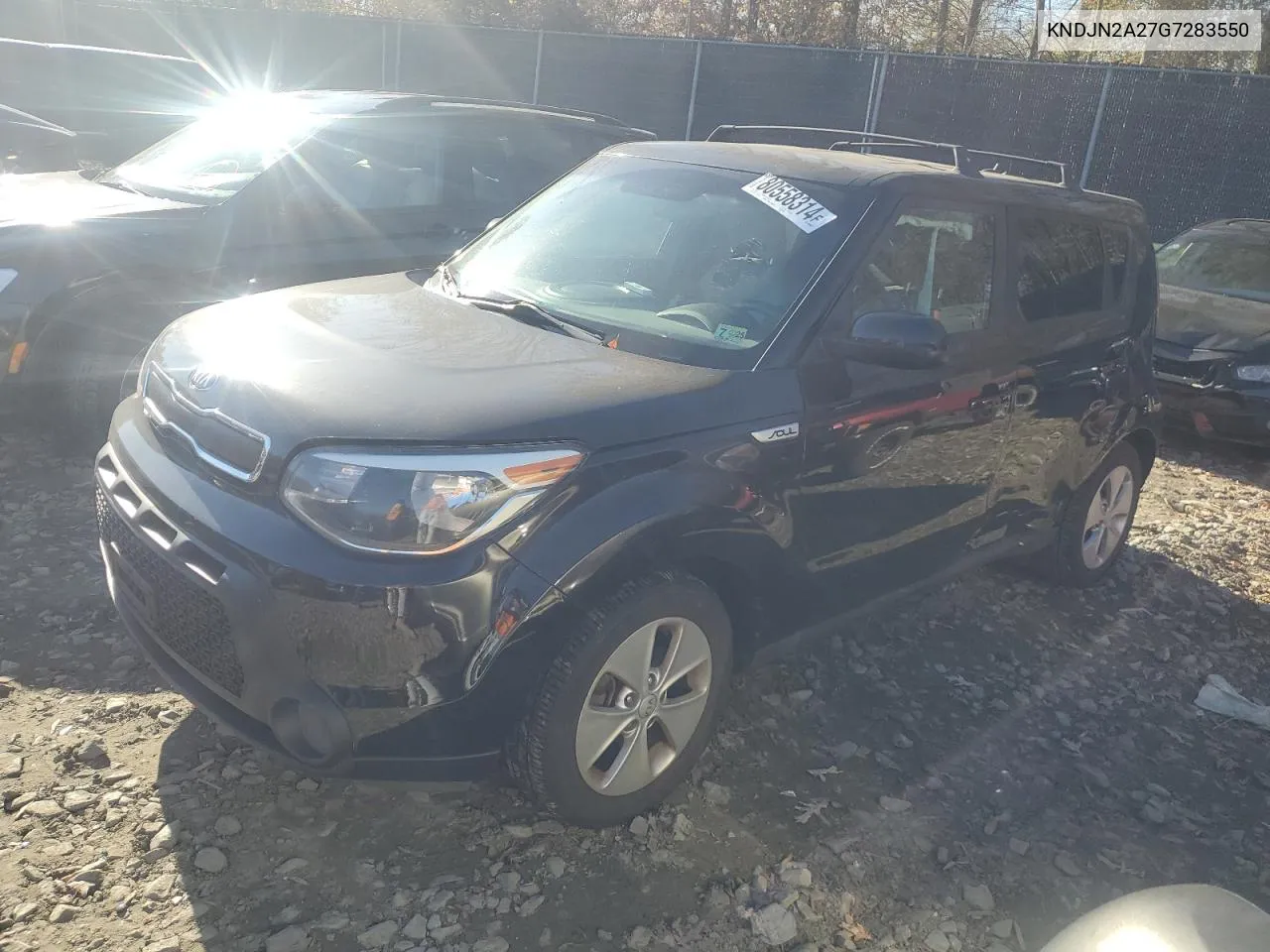 2016 Kia Soul VIN: KNDJN2A27G7283550 Lot: 80558314