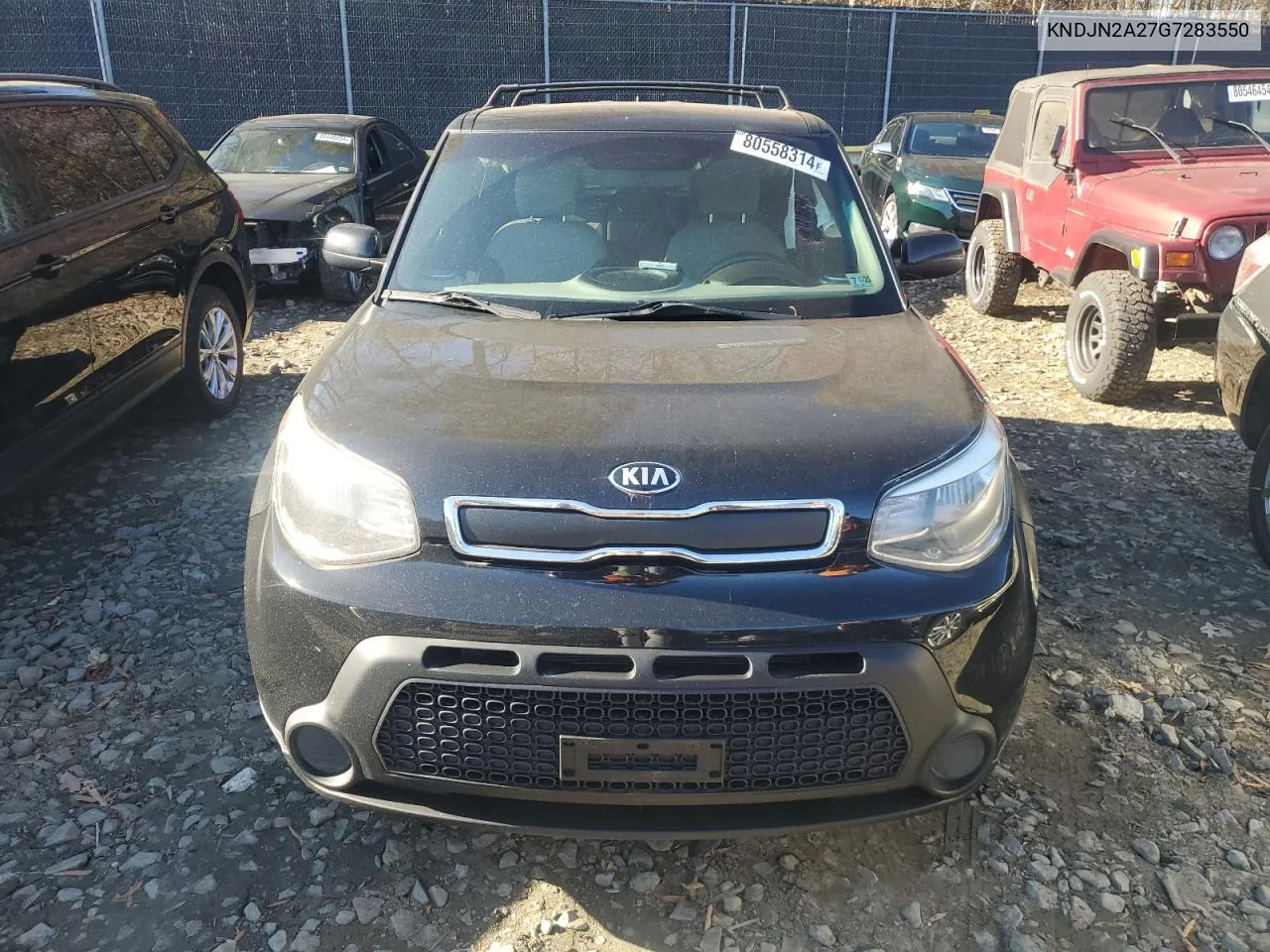 2016 Kia Soul VIN: KNDJN2A27G7283550 Lot: 80558314