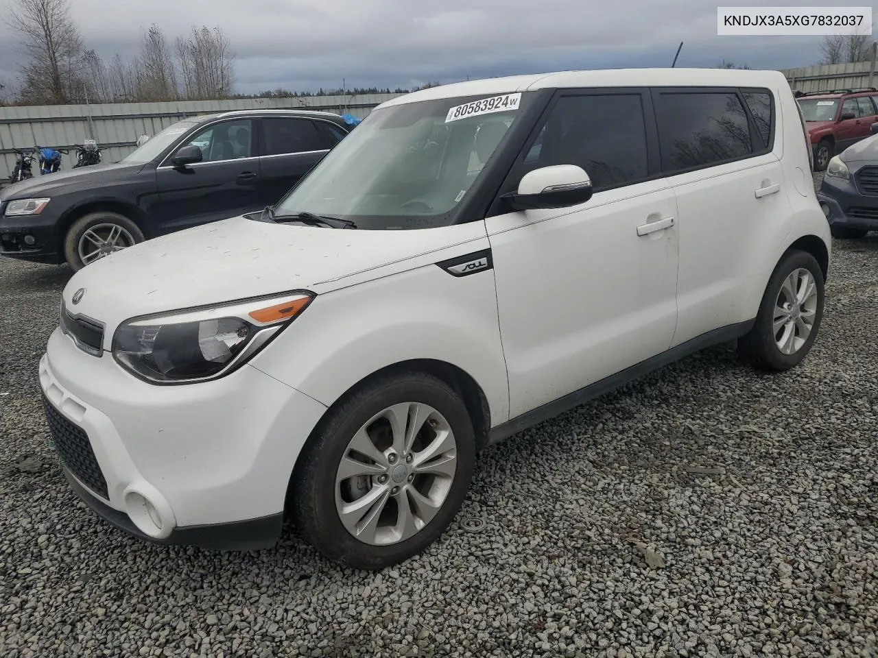 2016 Kia Soul ! VIN: KNDJX3A5XG7832037 Lot: 80583924