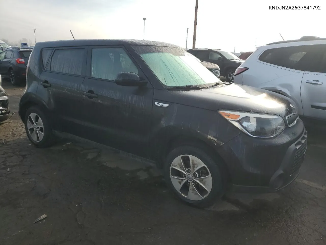 2016 Kia Soul VIN: KNDJN2A26G7841792 Lot: 80948964