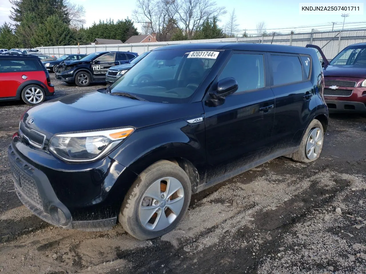 2016 Kia Soul VIN: KNDJN2A25G7401711 Lot: 82031744