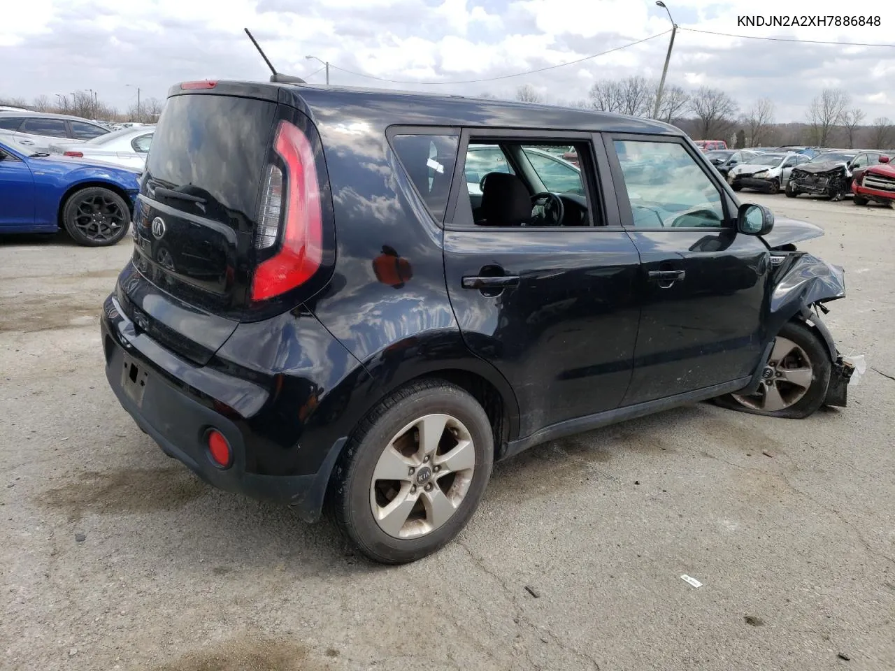 2017 Kia Soul VIN: KNDJN2A2XH7886848 Lot: 45927594