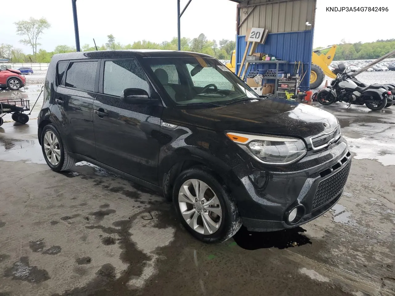 2017 Kia Soul + VIN: KNDJP3A54G7842496 Lot: 49905204