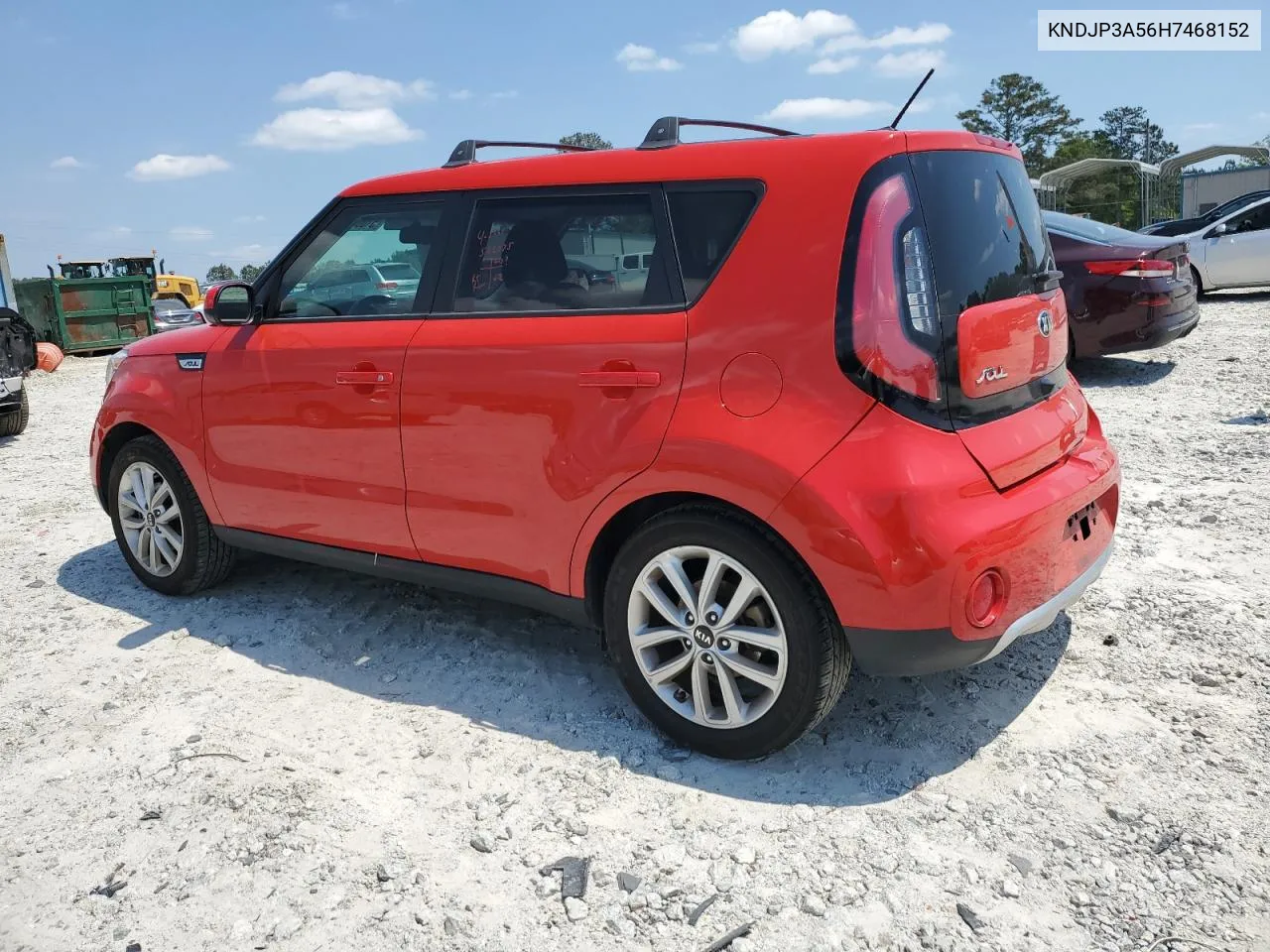 2017 Kia Soul + VIN: KNDJP3A56H7468152 Lot: 51004824