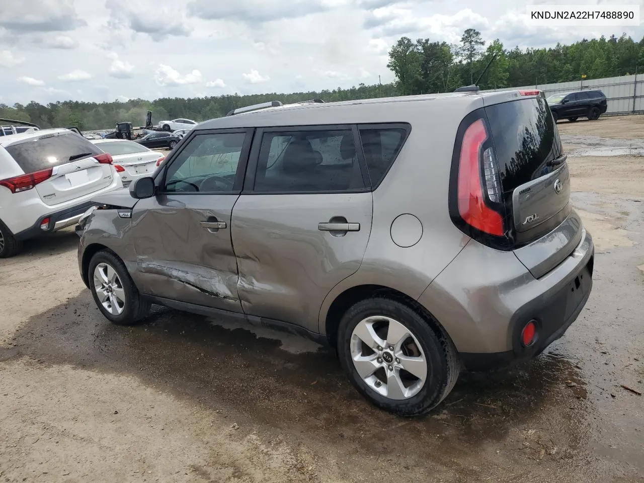 2017 Kia Soul VIN: KNDJN2A22H7488890 Lot: 52097084