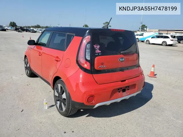 KNDJP3A55H7478199 2017 Kia Soul +