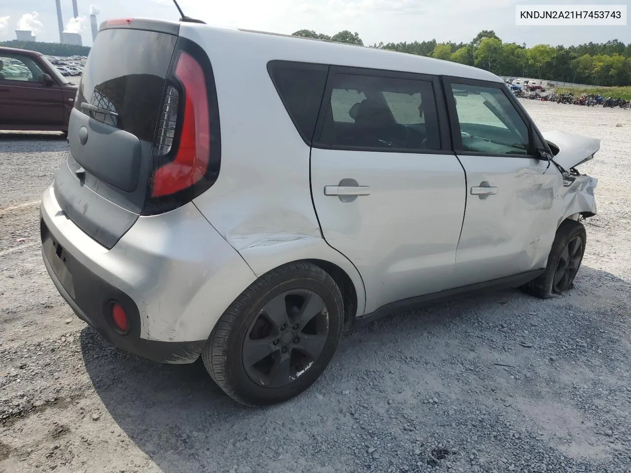 2017 Kia Soul VIN: KNDJN2A21H7453743 Lot: 59113854