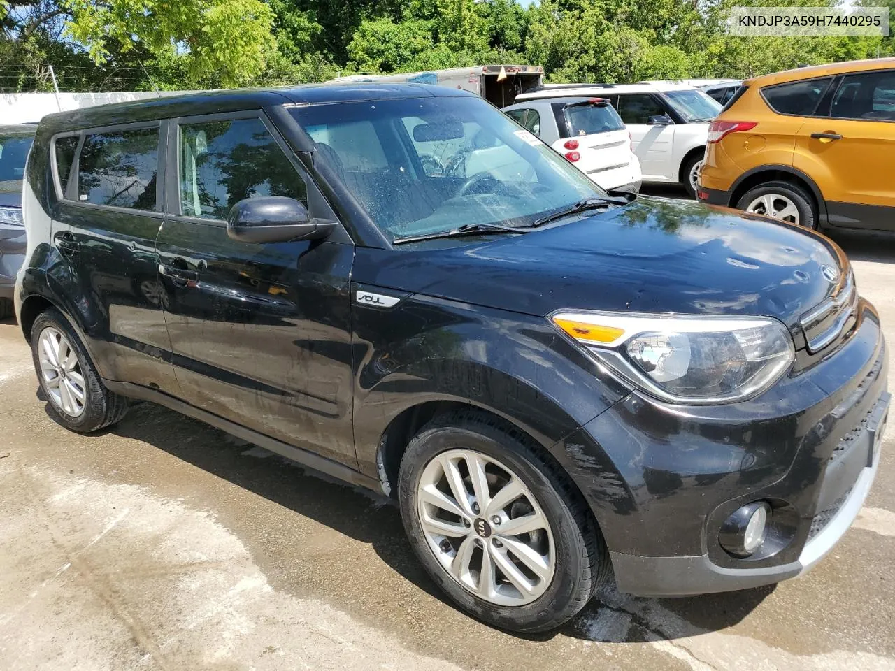 2017 Kia Soul + VIN: KNDJP3A59H7440295 Lot: 59562374