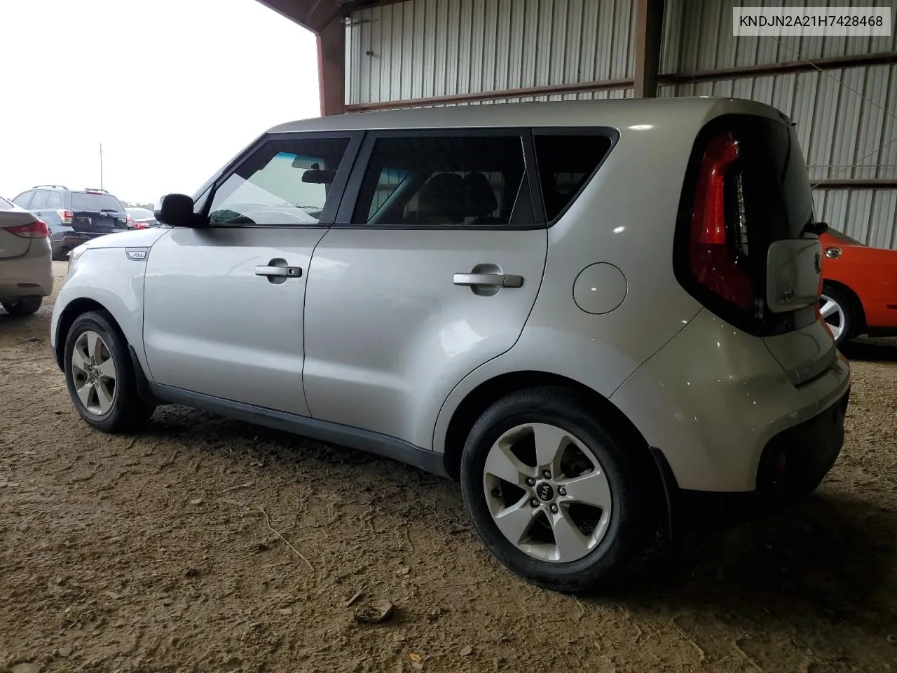 2017 Kia Soul VIN: KNDJN2A21H7428468 Lot: 59740854