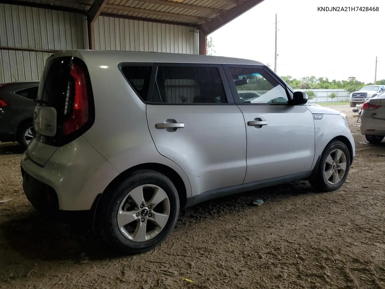 2017 Kia Soul VIN: KNDJN2A21H7428468 Lot: 59740854