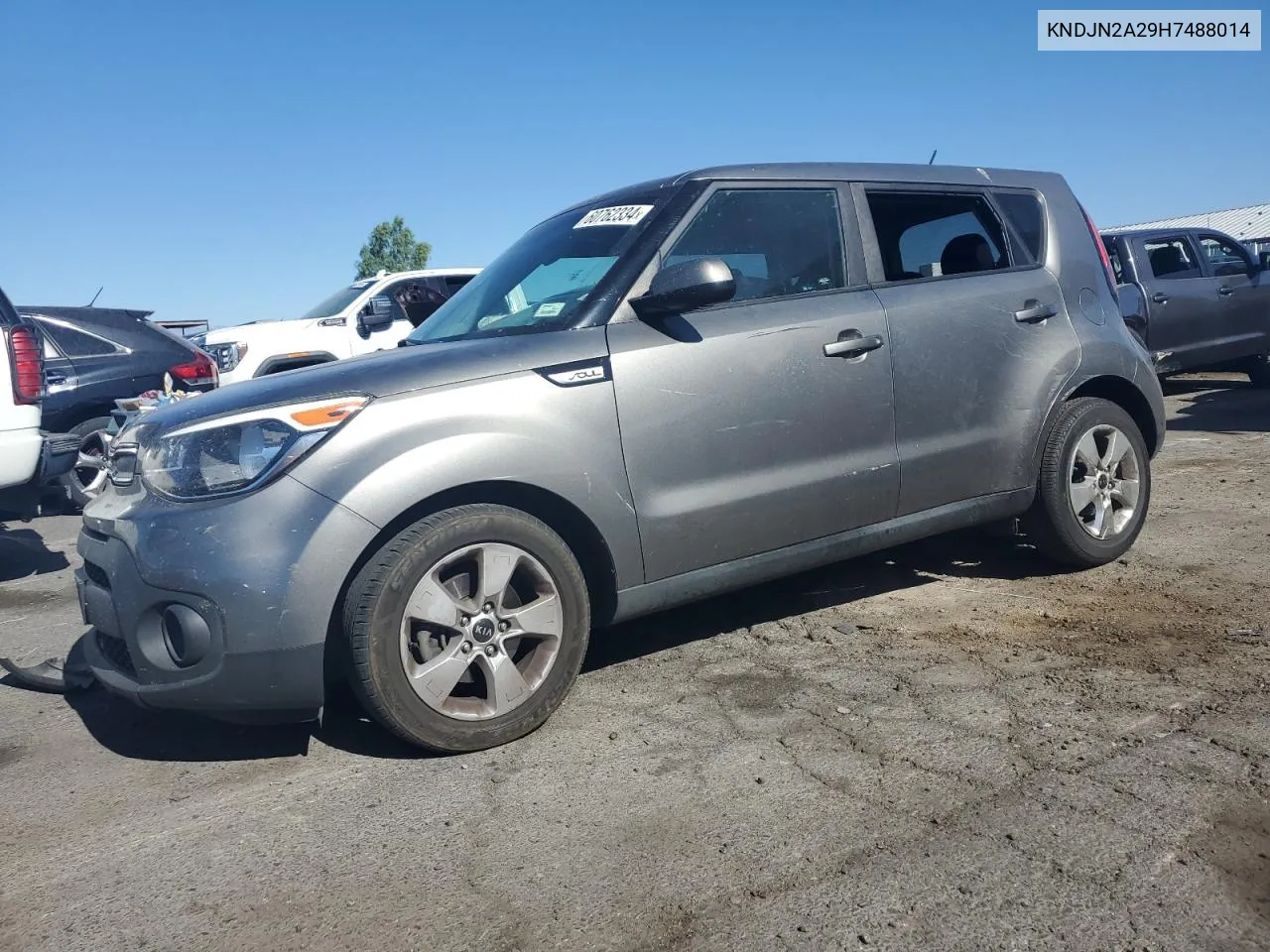 2017 Kia Soul VIN: KNDJN2A29H7488014 Lot: 60762334