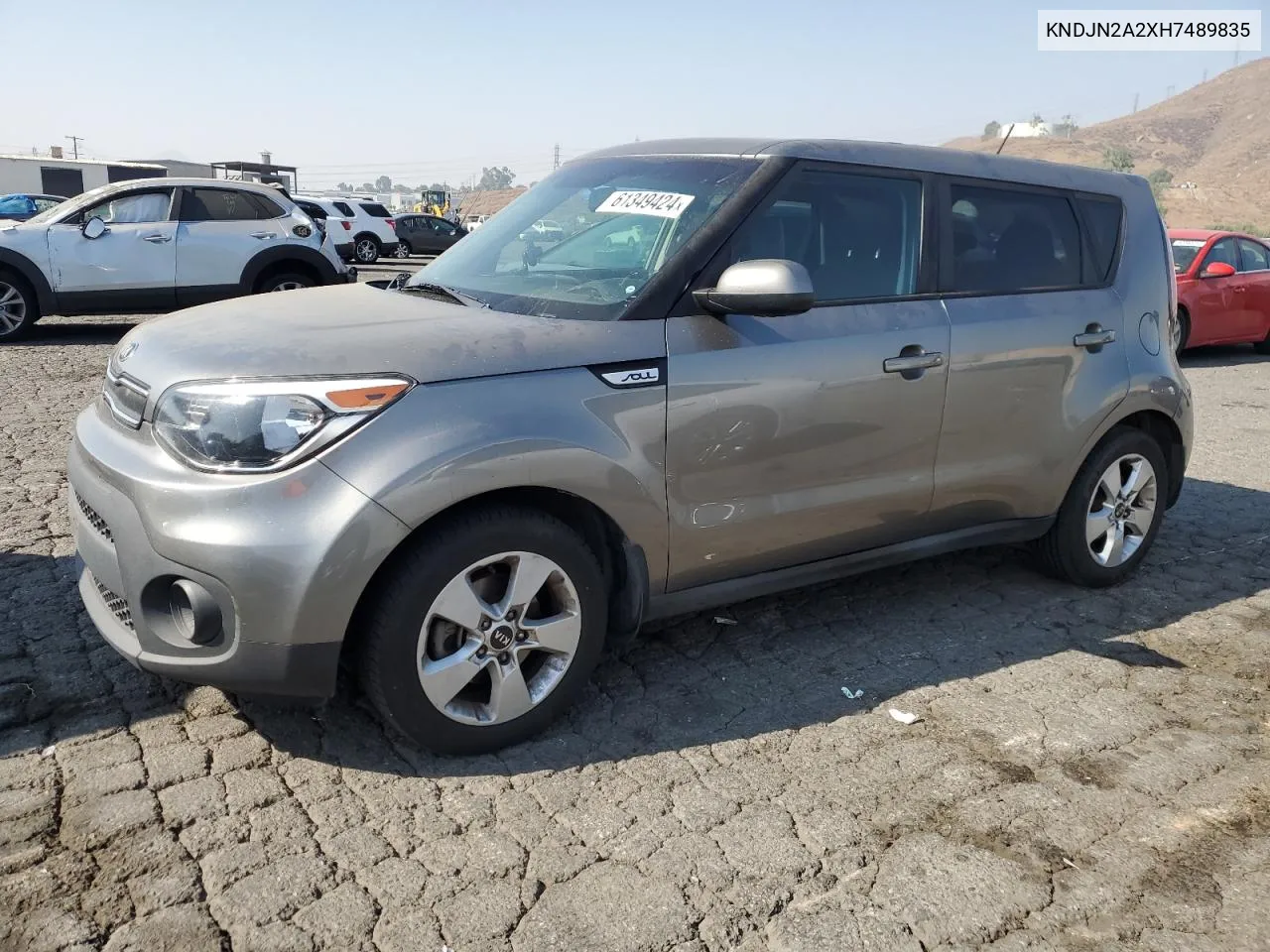 2017 Kia Soul VIN: KNDJN2A2XH7489835 Lot: 61349424