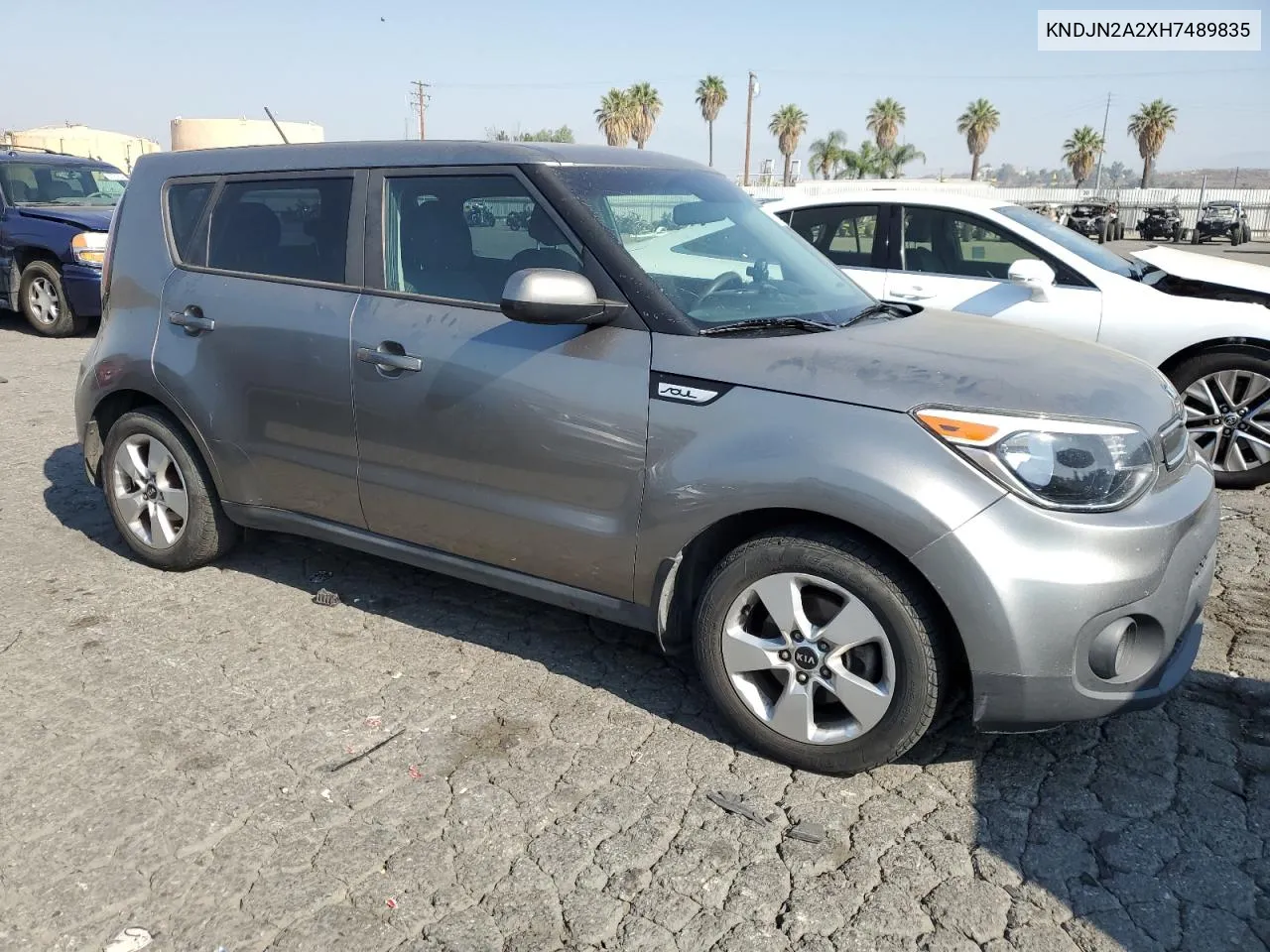 2017 Kia Soul VIN: KNDJN2A2XH7489835 Lot: 61349424