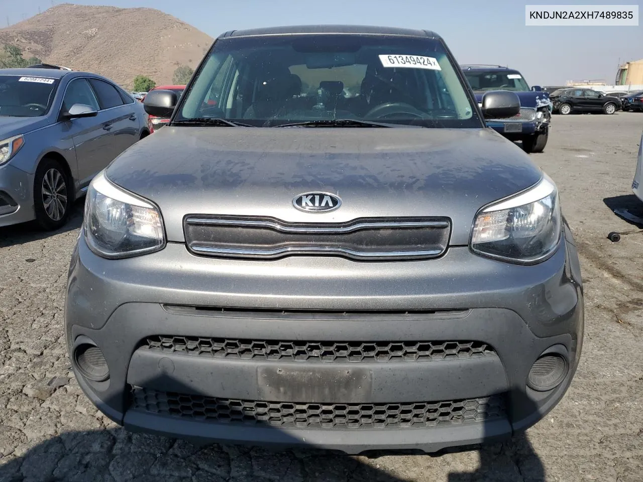 2017 Kia Soul VIN: KNDJN2A2XH7489835 Lot: 61349424