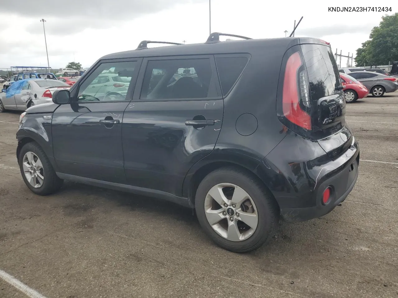 2017 Kia Soul VIN: KNDJN2A23H7412434 Lot: 61663814