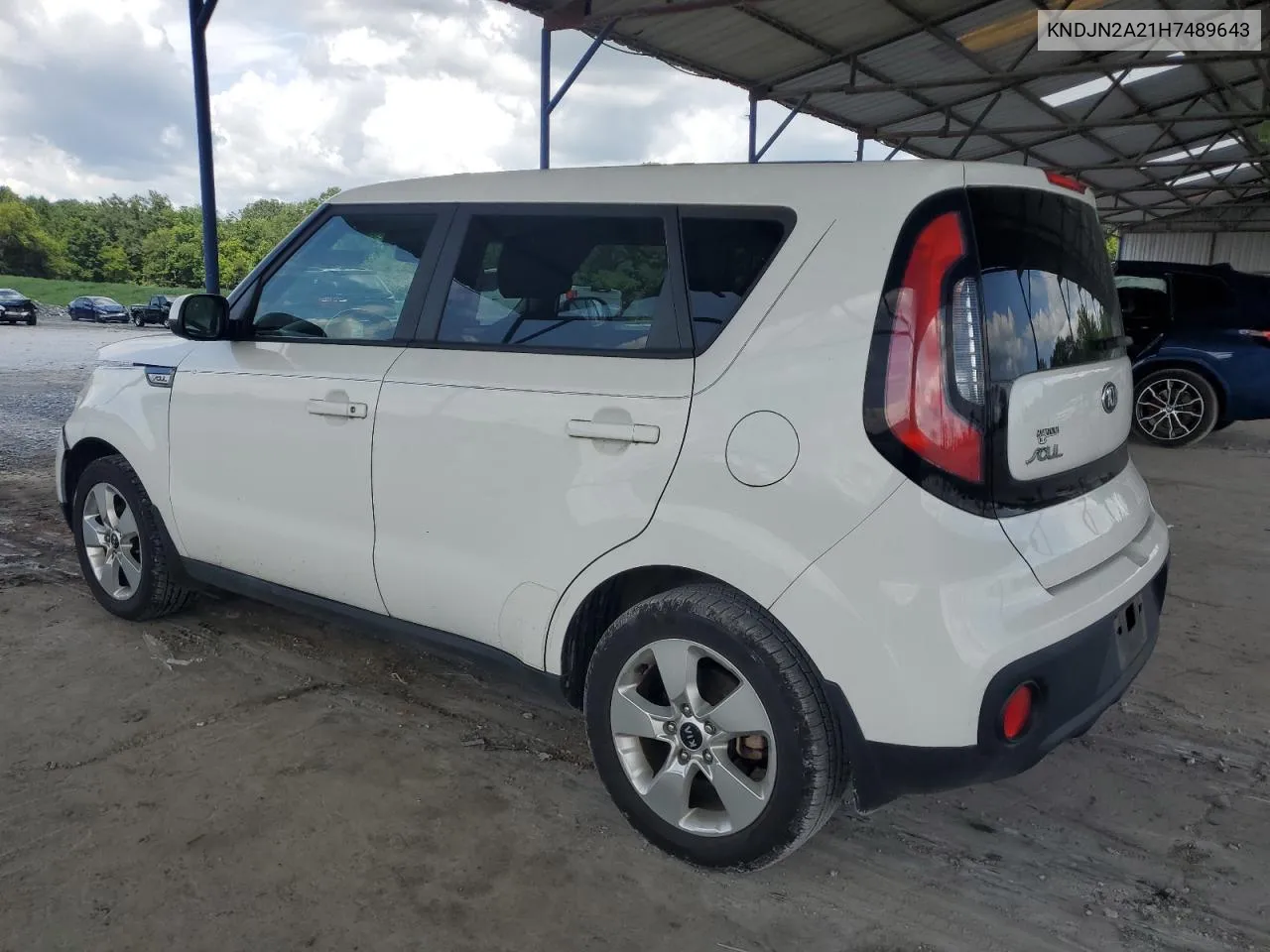 2017 Kia Soul VIN: KNDJN2A21H7489643 Lot: 64961264