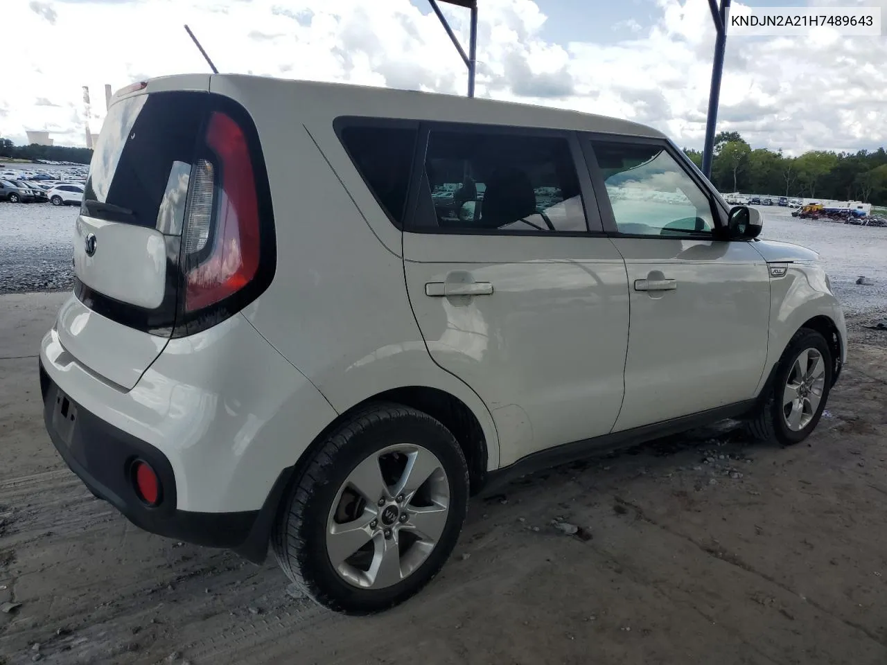 2017 Kia Soul VIN: KNDJN2A21H7489643 Lot: 64961264